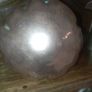 Arts & Crafts Brass & Copper Large Mushroom Shaped Salt & Pepper Shakers (Donegal, Makers Stamp) Image 6