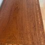 Vintage Georgian Style Yew Wood Low Open Bookcase Image 3