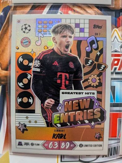New Entries (Limited Edition Set) Topps Match Attax 20th Anniversary 2026/27