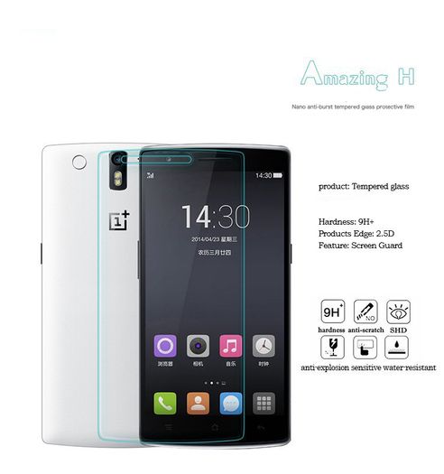 2 X  Tempered Glass 9H Screen Protector For OnePlus One