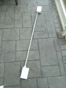 2. Twin.  Sockets. Fitted. Onto.  Conduit