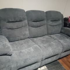 3 seater reclining sofa brand new