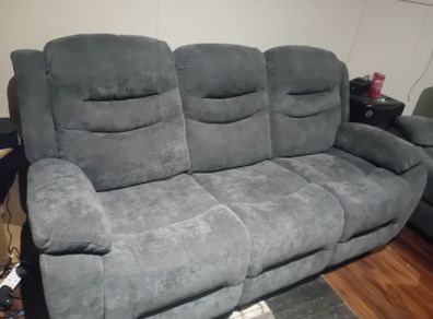 3 seater reclining sofa brand new