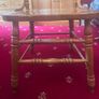 Oak dining chair set with carving embellishment Image 3