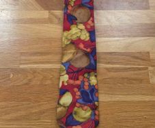 Yves Saint Laurent Fruit 100% Silk Tie YSL