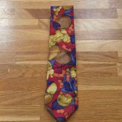 Yves Saint Laurent Fruit 100% Silk Tie YSL