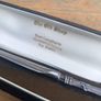 Silver handle letter opener, with original box. D18 Post 8e Image 3
