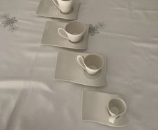 Villeroy & Boch New Wave cups & Saucers