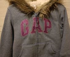 Gap warm lined winter hoodie jacket 3