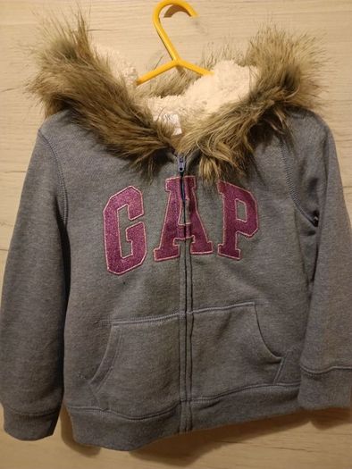 Gap warm lined winter hoodie jacket 3