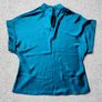 Pala D'Oro Teal Blouse Image 2