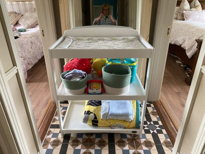 baby changing table