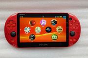 Sony PS Vita Slim : Metallic Red