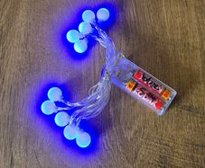 LED string lights - blue