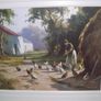 a large oil painting on board by a irish artist donal mcnaughton Image 3