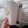 Tuscany leather white handbag Image 3