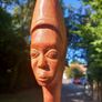 Tribal art, fertility female figure. D18 Vintage Image 6