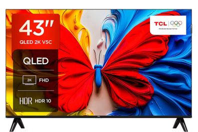 TV 43" QLED Full HD HDR Android Smart  (Likely new)