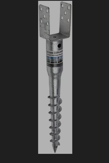 3 fence post spike holders supports