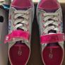 Heelys Snazzy Shoes Silver Rainbow Heart Size UK1 Image 2