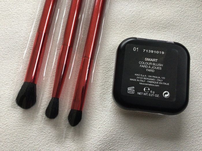Kiko Colour Blush and Brand New bh Makeup Brushes