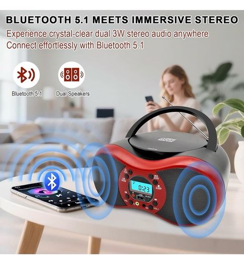 CD Player FM Radio