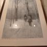 Framed print of Riders in the Snow in the Haagse Bos Anton Mauve (mentioned on object), 1880 Image 9