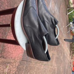 Mens brown leather shoes size 41 UK7.5