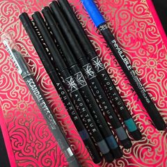 AVON TRUE, LOREAL, RIMEL Waterproof Eyeliners - 7 pieces