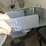 corner Bathroom shelf easy install stick real strong Image 9