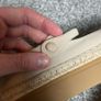 Prada Gabardine Canvas Mary Jane Sz 4.5UK 37 Beige Canvas Platform Espadrille Image 8