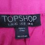 TOPSHOP fuschia puff skirt with pockets Sz 12 Image 7