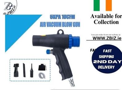 2-in-1 Air Compressor Pneumatic Vacuum Cleaner & Suction Gun Kit