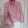 size 8 Double breasted casual jacket pinky coral colour Image 5