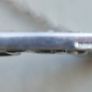 Vintage Sterling Silver 925  Sister,  Necklace with White Sapphire length 16" - 8,9g Image 6