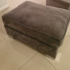 Grey Footstool