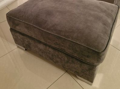 Grey Footstool