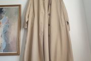 Massimo Dutti Linen Blend Trench Size Large
