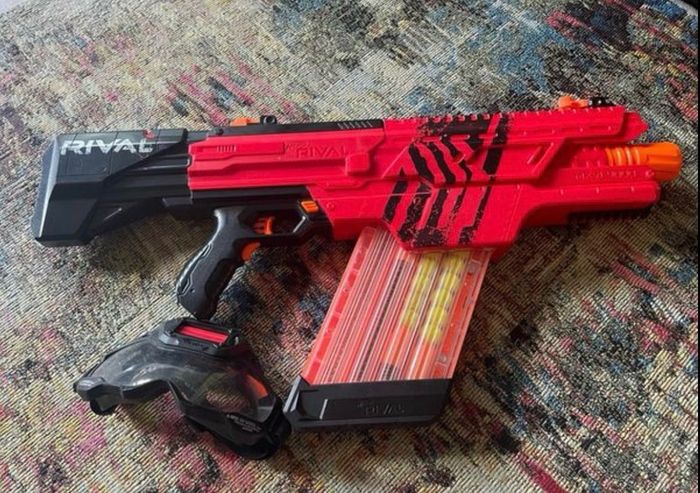 Rare nerf rival rifles and shooters Nerf X one x shot bundle