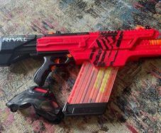 Rare nerf rival rifles and shooters Nerf X one x shot bundle