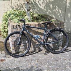 Grey Carrera Subway Hybrid Bike