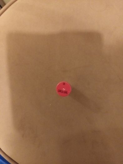 Pink lip crayon