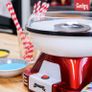 Candy Floss Maker | Retro Cotton Candy Machine | Suitable for Sugar or Candies | Including Candlyfloss Sticks | 500W Red/White (FREE POSTAGE) Image 2