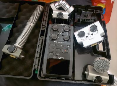 Zoom H6 Recorder - All available extensions included