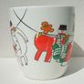 A large Primark Home (Pennys) CHRISTMAS themed porcelain mug (excellent unused condition) Image 2