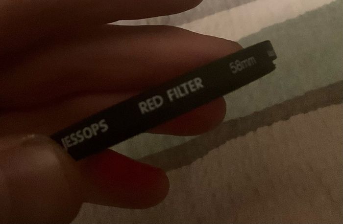 jessops 58mm red filter
