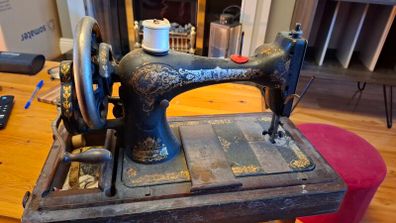 antique Singer Sewing Machine