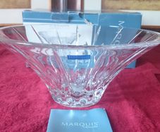 New In Box And Never Used Marquis By Waterford Crystal Sheridan Flared 10 Inch Centerpiece Bowl Made In Germany
