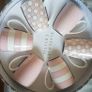 PRICE REDUCED FROM 50 >>>> Set of 6 Bone China Mugs - Spots & Stripes Party Pack Image 5