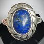 Mexican sterling silver 925 ring with Lapis Lazuli Image 4
